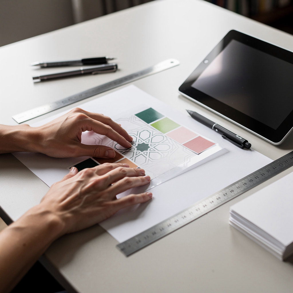 ZOCA (Zeyd Ozcan Creative Agency) design process and strategic approach to graphic design