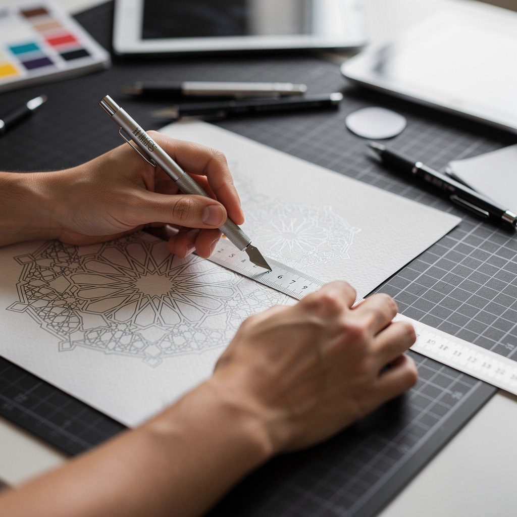 ZOCA (Zeyd Ozcan Creative Agency) custom artwork and original creative design services for brand identity